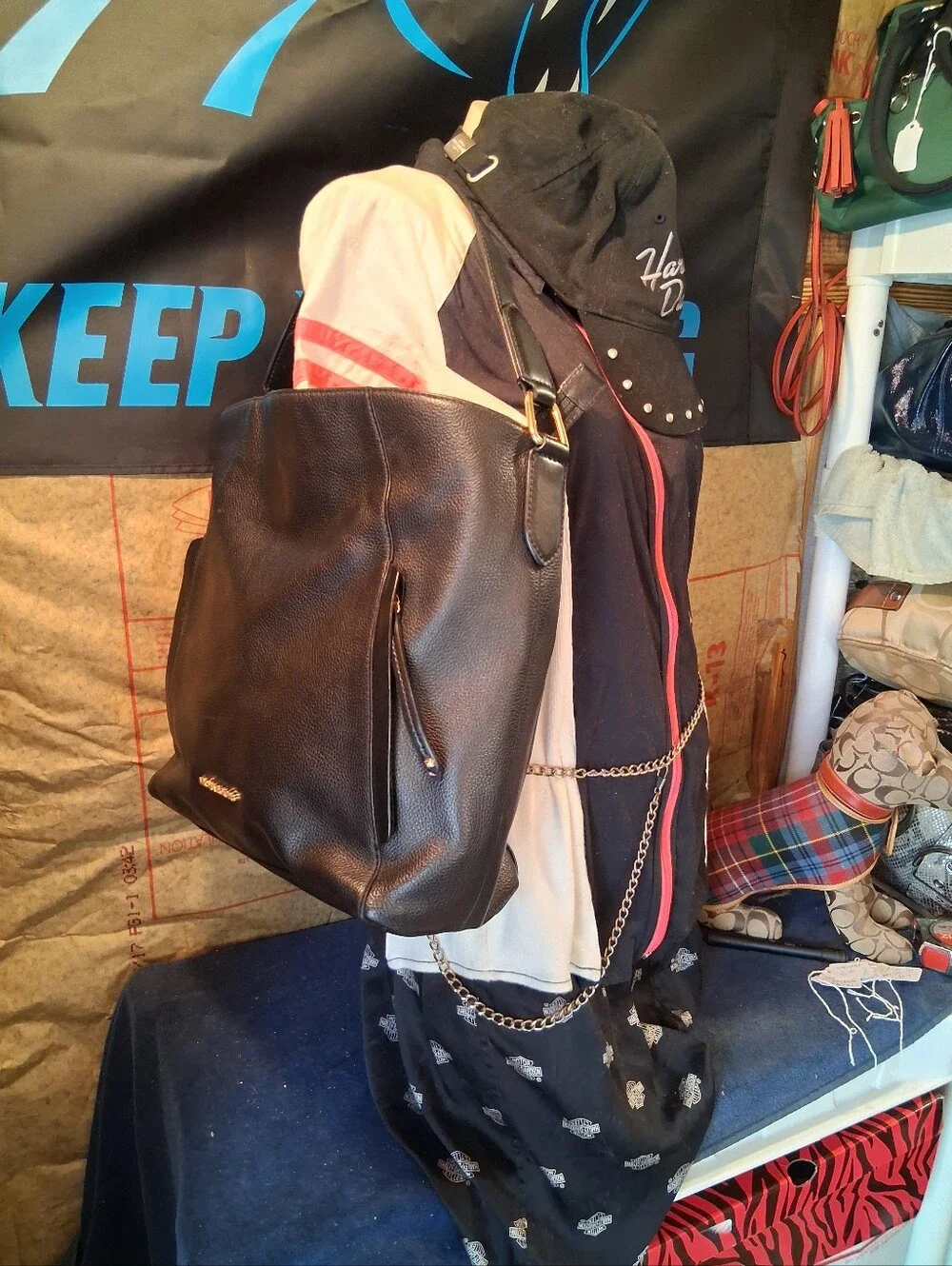 Michael kors all pebbled leather hobo